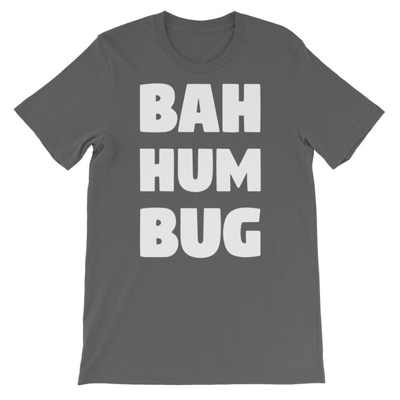 Bah Hum Bug Mens Christmas Shirt