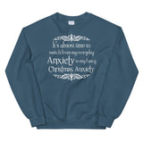 Christmas Anxiety Women's Christmas Sweatshirt