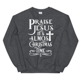 Praise Jesus Women's Christmas Sweatshirt