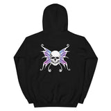 Butterfly Skull Women's Hoodie