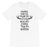 Reindeer and Alcohol Women's Christmas Shirt