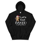 Lets get baked Mens Christmas Hoodie