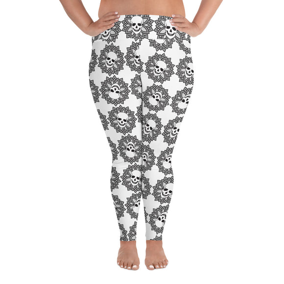 Skull Flower Women's PS Leggings