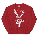 Run Rudolph Women's Christmas Sweatshirt