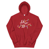 Lets Get Lit Women's Christmas Hoodie