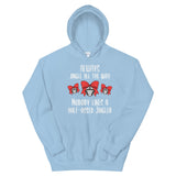 Half-a**ed Jingler Women's Christmas Hoodie