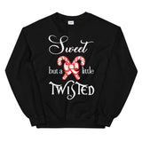 Sweet but a little Twisted Women's Christmas Sweatshirt