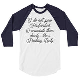 F**king Lady 3/4 sleeve raglan Women's shirt