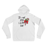 It's not gonna lick itself Mens Christmas hoodie