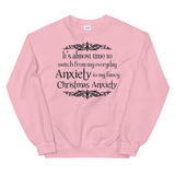 Christmas Anxiety Women's Christmas Sweatshirt