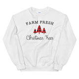 Farm Fresh Women's Christmas Sweatshirt