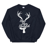 Run Rudolph Women's Christmas Sweatshirt