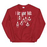 I like your balls Women's Christmas Sweatshirt