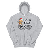 Lets get baked Mens Christmas Hoodie