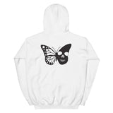 Half butterfly skull Women's Hoodie