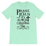 Praise Jesus Women's Christmas Shirt