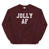 Jolly AF Women's Christmas Sweatshirt