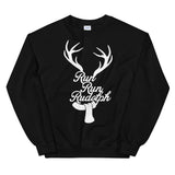 Run Rudolph Women's Christmas Sweatshirt