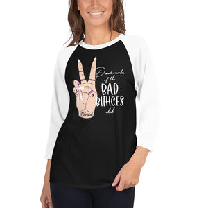 Bad B*itches club Women's Shirt 3/4 sleeve raglan shirt