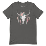 Feather Skull Women's Shirt