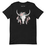 Feather Skull Women's Shirt