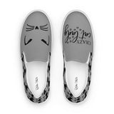 Crazy Cat Lady Women’s slip-on canvas shoes