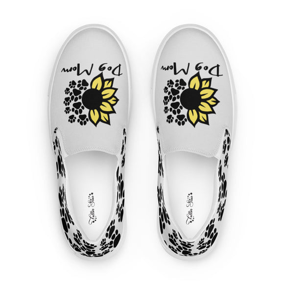 Dog Mom Women’s slip-on canvas shoes