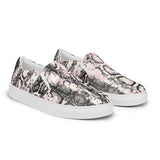 Snake Skin Women’s slip-on canvas shoes